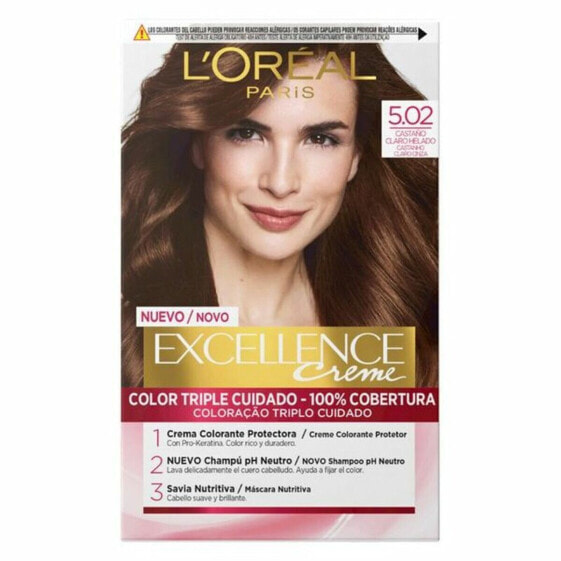 Краска постоянная L'Oreal Paris Excellence 5,02 192 мл