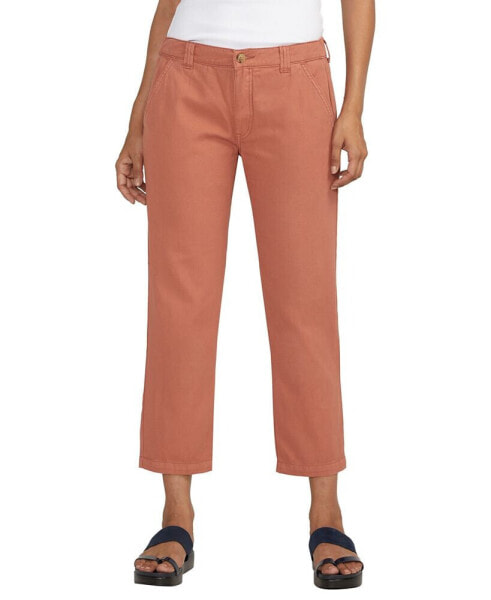 Women's Chino Tailored Cropped Pants