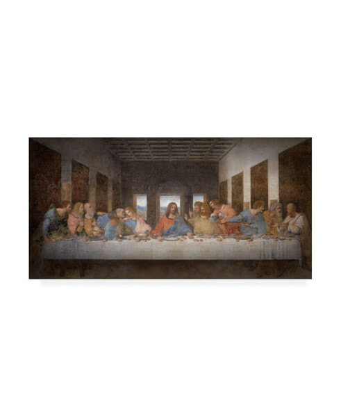 Картина холст, Trademark Global Leonardo Da Vinci The Last Supper - 27" x 33.5"