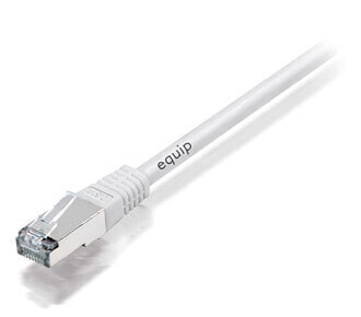 Equip Cat.6A Pro S/FTP Patch Cable - 15m - White - 15 m - Cat6a - S/FTP (S-STP) - RJ-45 - RJ-45