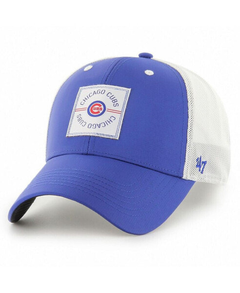 Men's Royal Chicago Cubs Disburse MVP Trucker Adjustable Hat