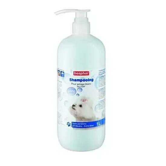 BEAPHAR 1L white hair dog shampoo