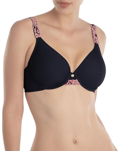 Natori Body Doubles Lace Trim Full Fit Contour Bra Women's 32C