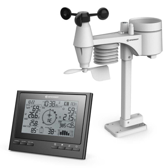 Метеостанция BRESSER Meteo Wifi 7 In 1 ClimateScout RC Weather Center