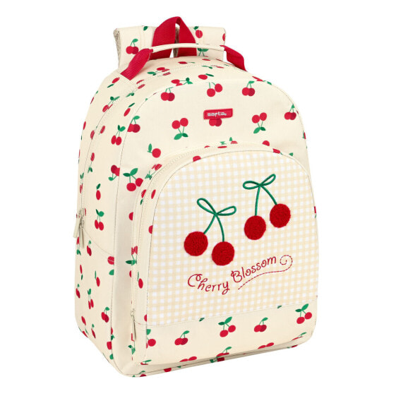Школьный рюкзак Safta Cherry Бежевый (32 x 42 x 15 cm)