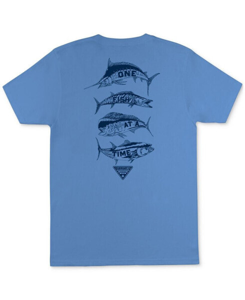 Men's Arcade Short-Sleeve Fish Graphic T-Shirt