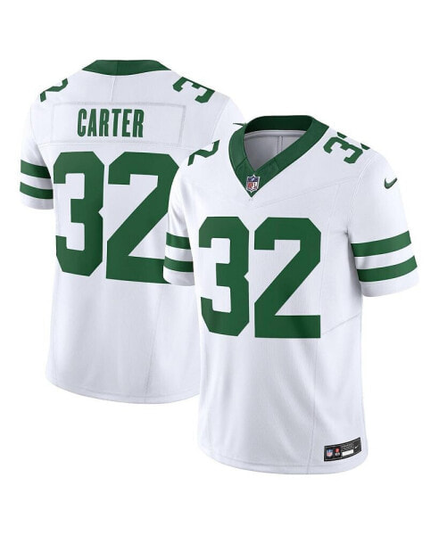 Men's Michael Carter White New York Jets Vapor F.U.S.E. Limited Jersey