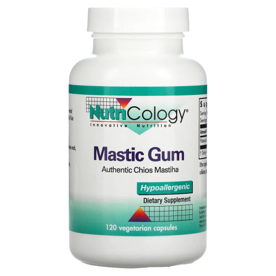 Витамин для пищеварительной системы Nutricology Mastic Gum, 120 вегетарианских капсул