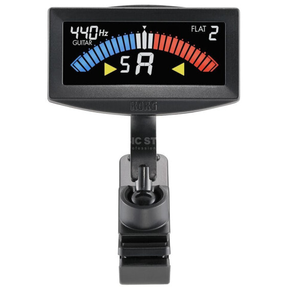 Korg AW-4G PitchCrow Clip-on Tuner Guitar black