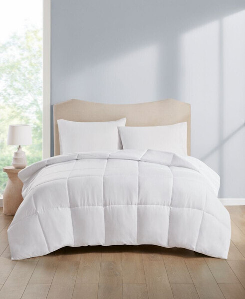 Lightweight Reversible Down Alternative Microfiber Comforter, Twin/XL Created for Macy's