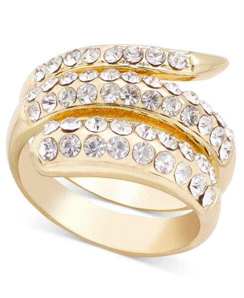 Gold-Tone Crystal Wrap Ring, Created for Macy's