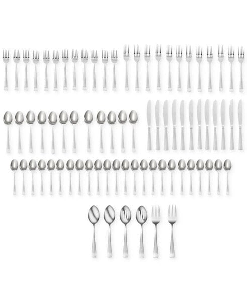 Avery 78-Pc. Flatware Set, Service for 12, Created for Macy's