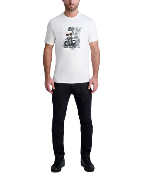 Men's Cotton Karl & Choupette Graphic T-Shirt