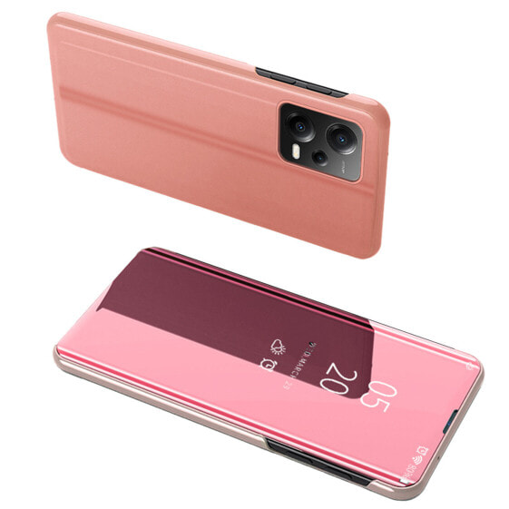Чехол для Xiaomi Redmi Note 12 5G / Poco X5 Pro 5G Hurtel Clear View Case розовый