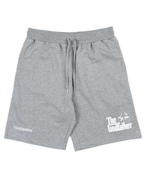 Men's Gray The Godfather Sweat Shorts