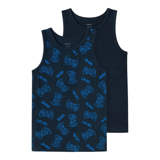 NAME IT Dark Sapphire Gamer Sleeveless Base Layer 2 Units