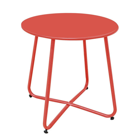 Вспомогательный стол Luna Красный Сталь 45 x 45 cm