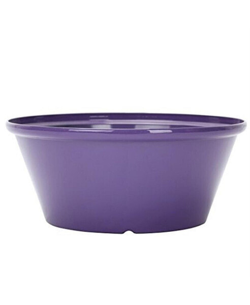 Gardener Select Tulip Bowl Planter Purple, 12 Inch