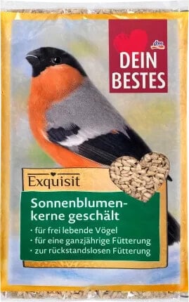 Vogelfutter Sonnenblumenkerne geschält, 1 kg