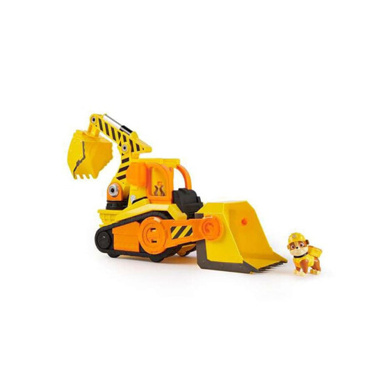 SPIN MASTER Deluxe Construction Rubble Paw Patrol With Light And Sound Includes 1 Figure excavator