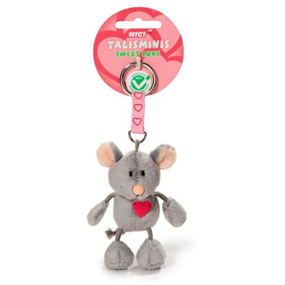 Игрушка-подвеска NICI Мышка 7 см Bb Talisminis Key Ring