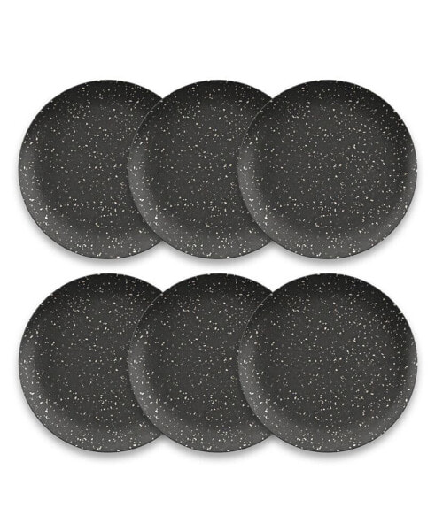 Orion Speckles 6-Piece Dinner Plate Set, 10.5"