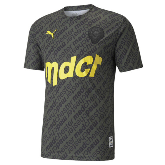 Puma Mcfc X Mdcr Crew Neck Short Sleeve Soccer Jersey Mens Size XS 76415305