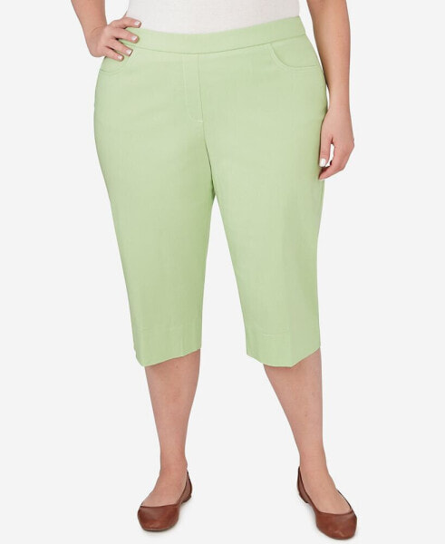 Plus Size Miami Beach Miami Clamdigger Pull-on Pants