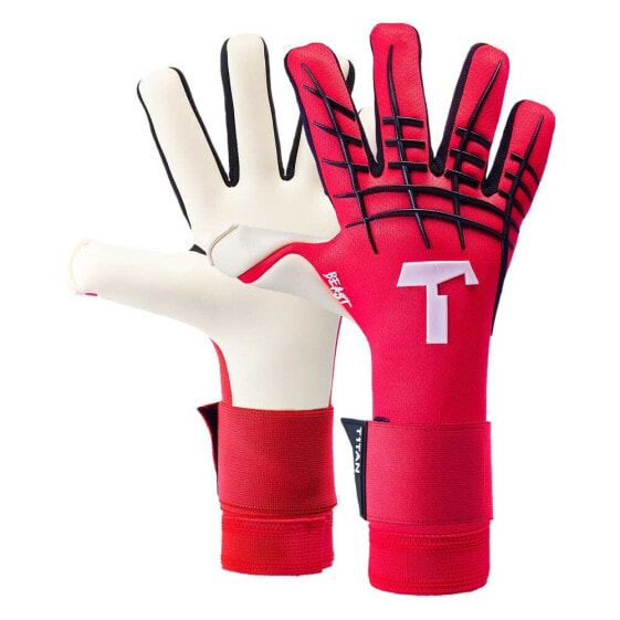 Вратарские перчатки T1TAN Red Beast 3.0 Adult - Красный зверь 3.0 для взрослых