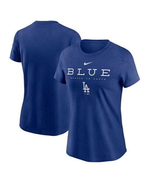 Women's Royal Los Angeles Dodgers Local Team T-shirt
