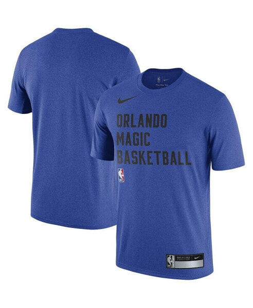Men's Blue Orlando Magic 2023/24 Sideline Legend Performance Practice T-shirt