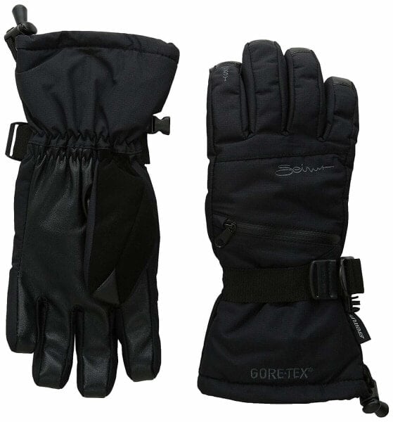 Seirus 166923 Womens Cold Weather Winter Gloves Touch Screen Black Size Medium