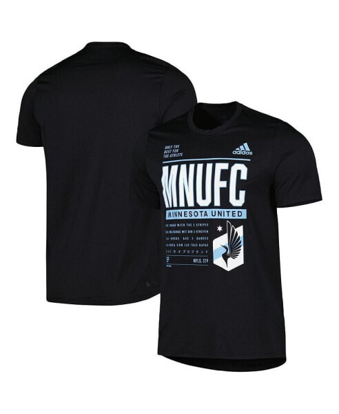 Men's Black Minnesota United FC Club DNA Performance T-shirt
