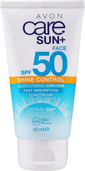 Feuchtigkeitsspendende Sonnenschutzcreme für das Gesicht SPF 50