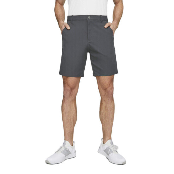 Puma Dealer 8 Inch Golf Shorts Mens Grey Casual Athletic Bottoms 53778808