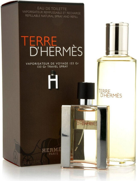 Hermes Terre D'Hermes Туалетная вода 30 мл + Сменный блок (рефилл) 125 мл