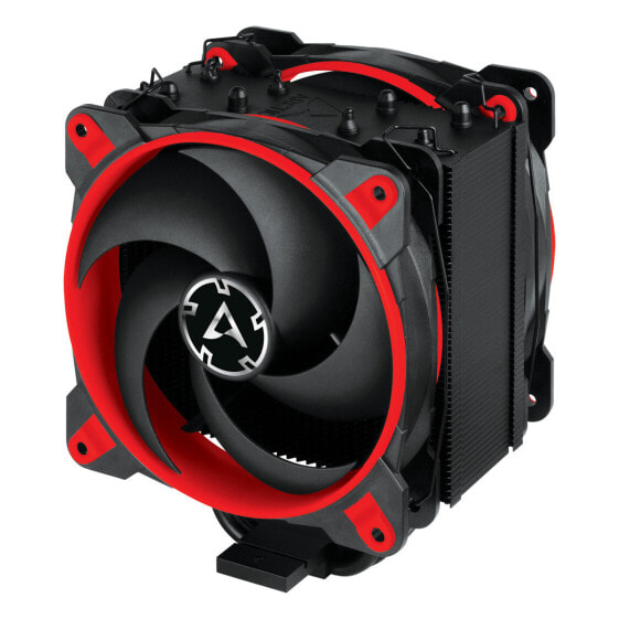 Arctic Freezer 34 eSports DUO (Rot) – Tower CPU Cooler with BioniX P-Series Fans in Push-Pull-Configuration - Cooler - 12 cm - 200 RPM - 2100 RPM - 28 dB - 0.5 sone