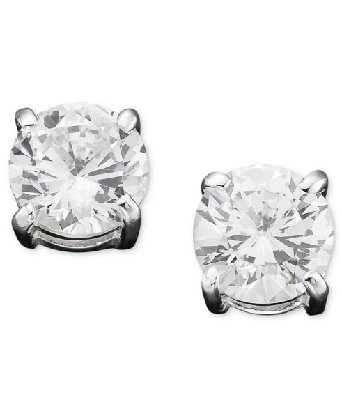 Серьги Ralph Lauren Cubic Zirconia Stud