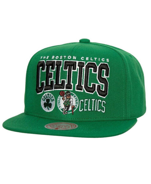 Men's Kelly Green Boston Celtics Champ Stack Snapback Hat