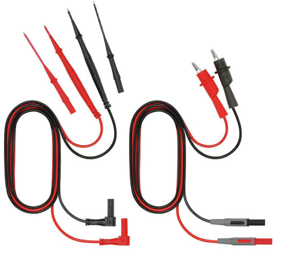 Weidmüller 9205460000 - Insulated perforation clamp - Black - Red - Black - 0.2 - 600 V - 40 kHz - -20 - 750 °C