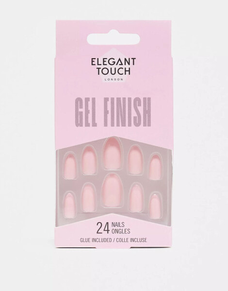 Elegant Touch False Nails - Gel Finish Cotton Candy