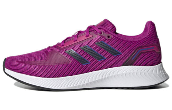 Кроссовки женские adidas neo Runfalcon 2 пурпурно-красные (H04520)