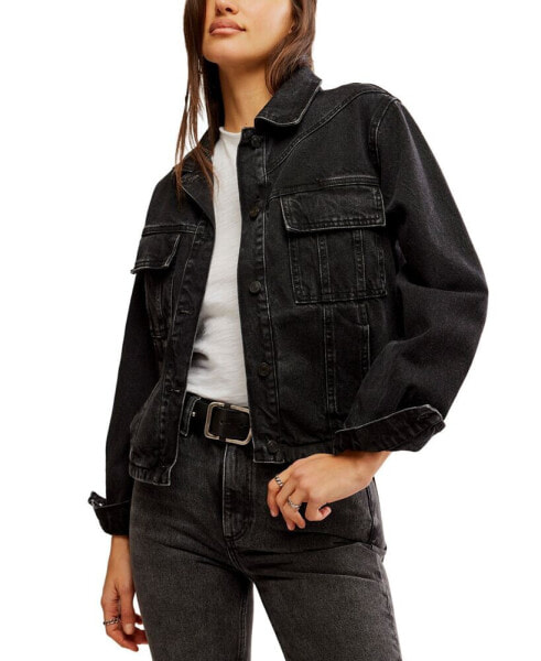 Women's Cotton Jade Classic Denim Jacket