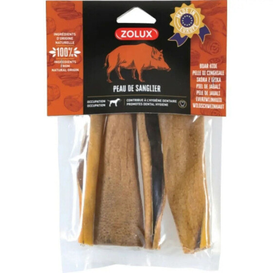 Закуска для собак Zolux Piel de jabalí 200 g