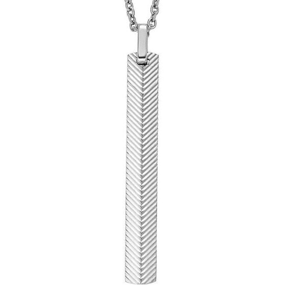 Modern steel necklace Harlow JF04564040