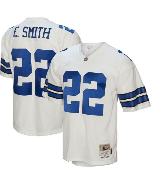 Men's Emmitt Smith White Dallas Cowboys 1992 Legacy Replica Jersey