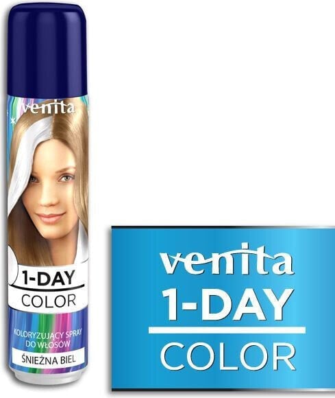 Venita 1-Day color spray 1 Śnieżna biel