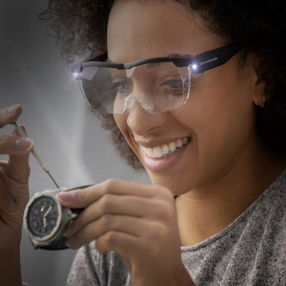 Очки увеличительные с LED подсветкой Glassoint InnovaGoods