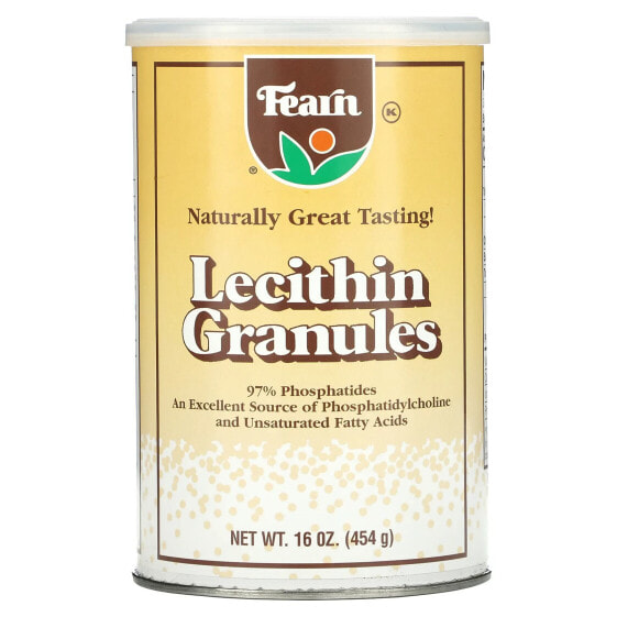 Fearn Natural Foods, Гранулы лецитина, 454 г (16 унций)