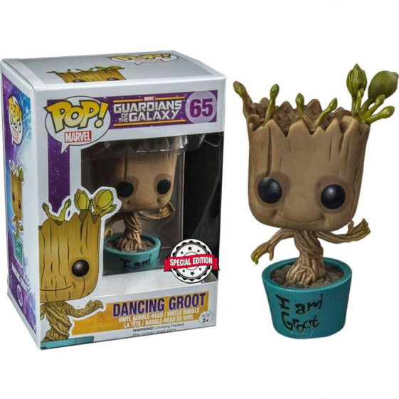 FUNKO POP Marvel Guardians Of The Galaxy Dancing I Am Groot Exclusive Figure